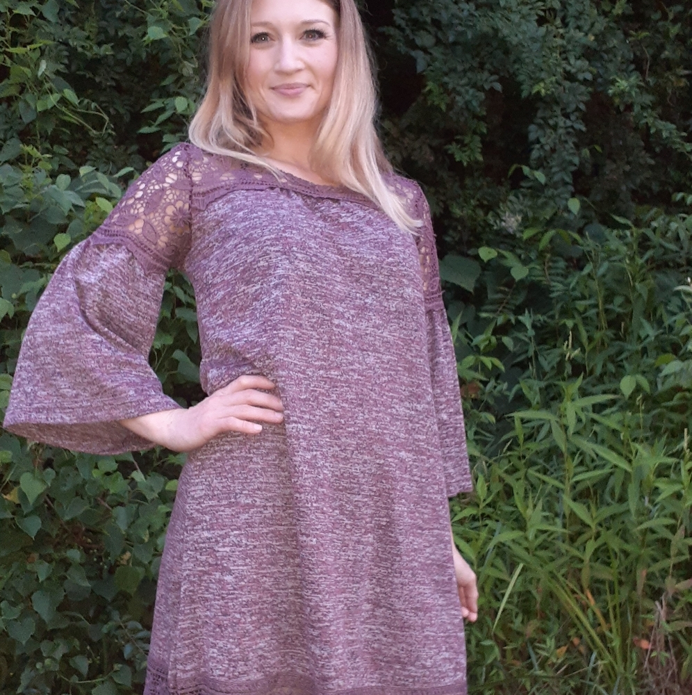 Wide sleeve Rebellion dress